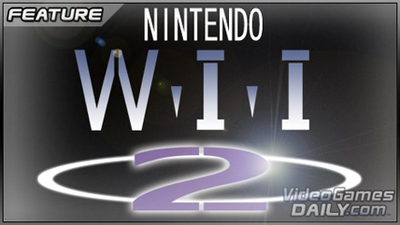 Nintendo Wii 2 logo half heartedly portrayed in the style of the Ultra 64 logo